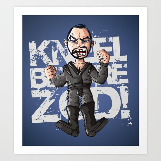 Kneel!!! Art Print