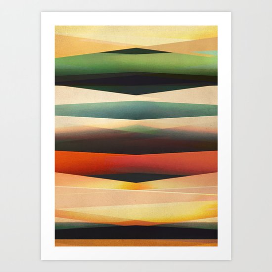 ABSTRACT 08 Art Print