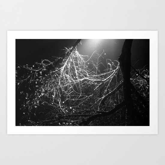 that night had mystery Art Print