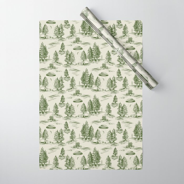UFO & Alien Wrapping Paper Wrapping Paper