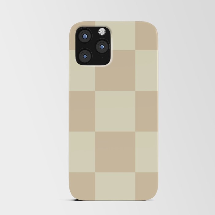 Muted Checkerboard iPhone Card Case
