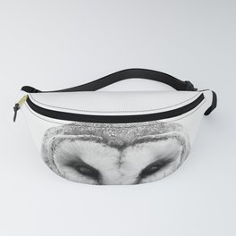 Black and white Owl Fanny Pack