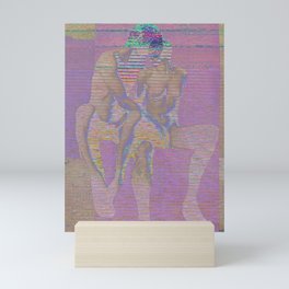 raw touch Mini Art Print
