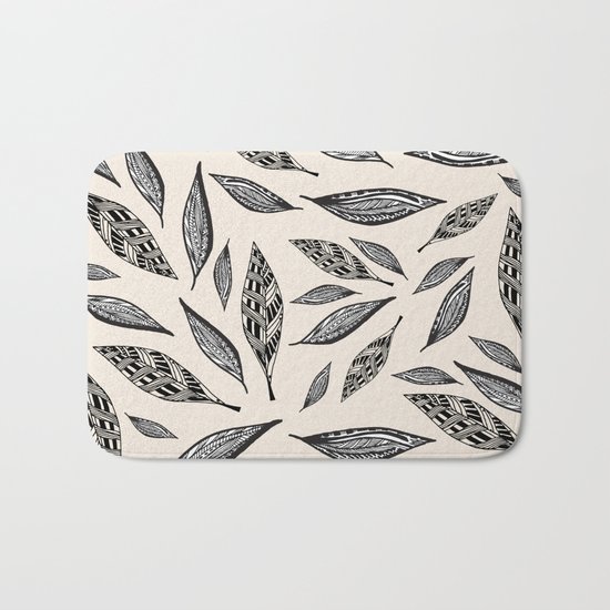 BOHO FEATHERS Bath Mat