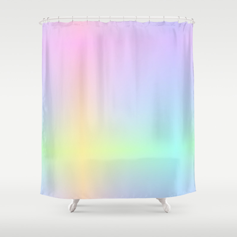 Lush Plain Soft Mood Color Blends Iphone Case Shower Curtain