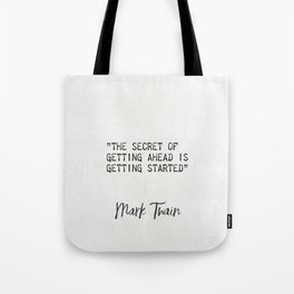 Mark Twain American writer Tote Bag