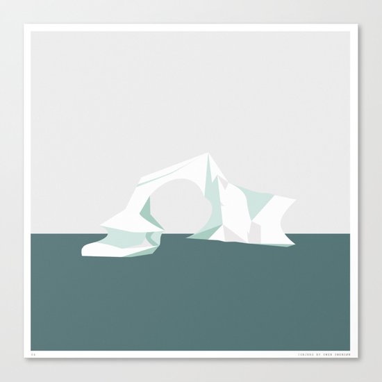 ISBJERG #04 Canvas Print