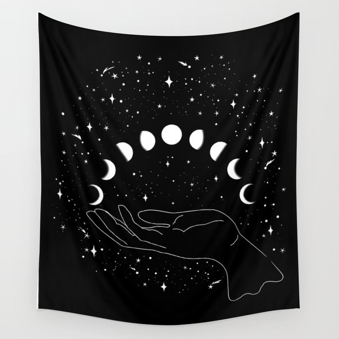 My Moon Phases Wall Tapestry By Anneamanda Society6