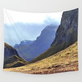 Mountain Views on the Scottish Isle of Skye  Wall Tapestry