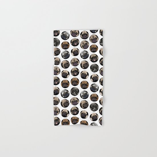 Pugka Dot Hand & Bath Towel