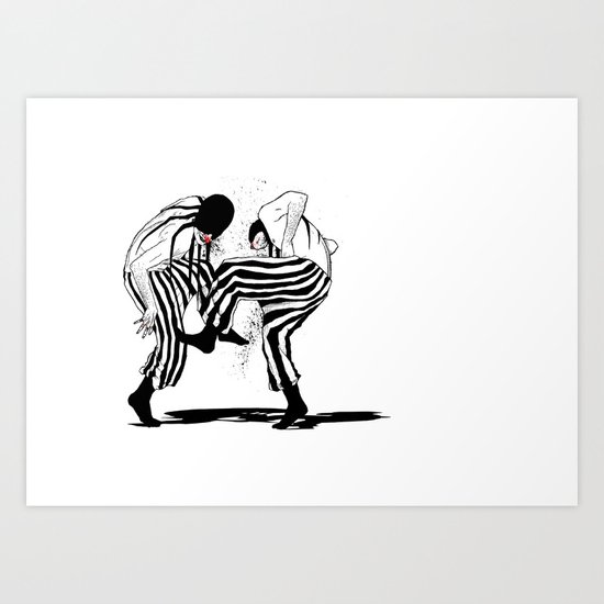 clowns Art Print