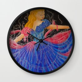 Cinderella Receives her Dress Wall Clock