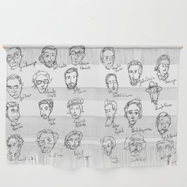 Famous Portuguese Writers Wall Hanging