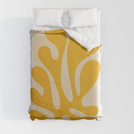 Sun Leaf 2: Matisse Edition | Mid Century Series Duvet Cover