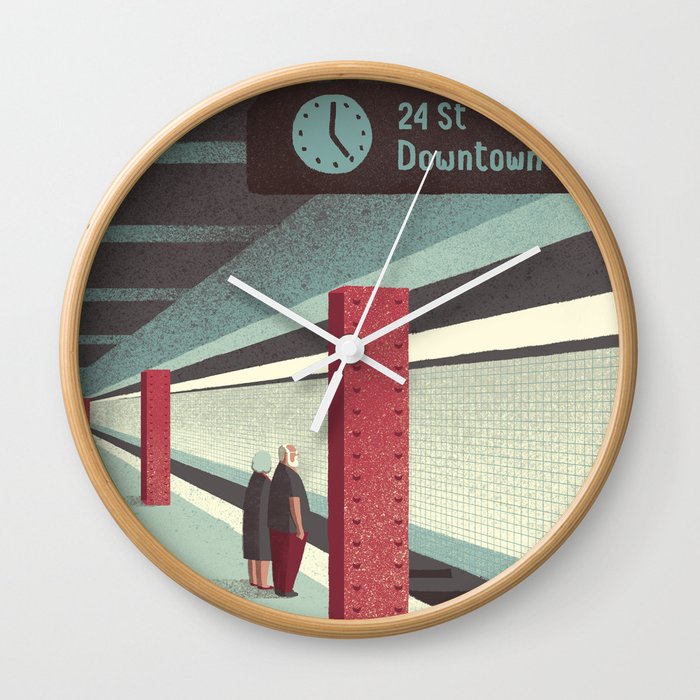 Day Trippers #3 - Waiting Wall Clock