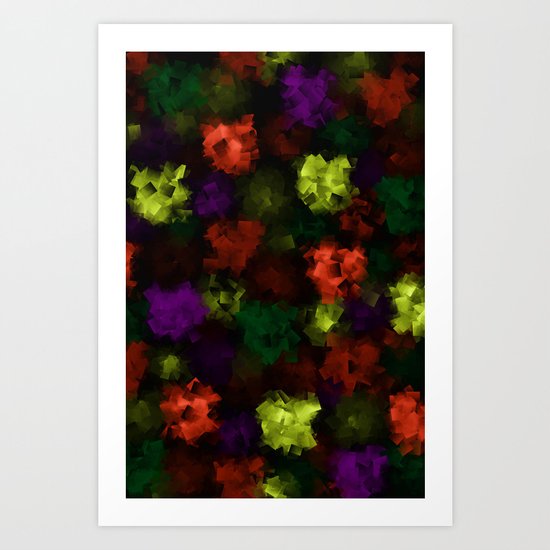 Explosions Art Print