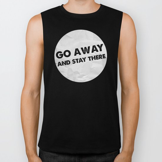 Go Away Biker Tank