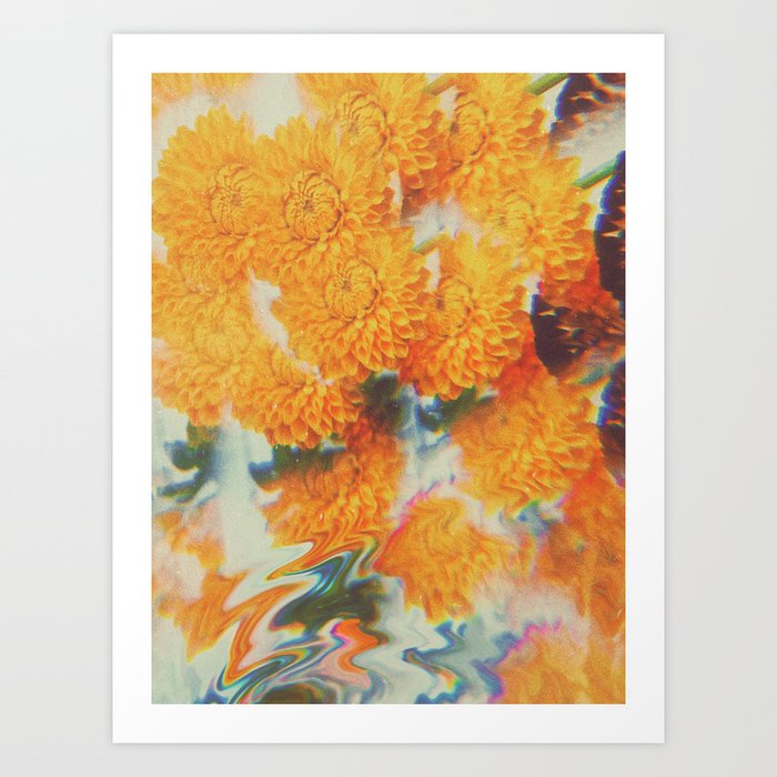 絵画　Dahlia Autumn Dahlias - Art Prints by Felix Doolittle