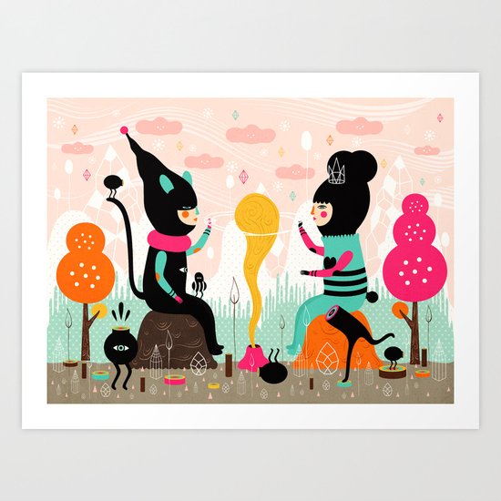 We Make Magic! Art Print