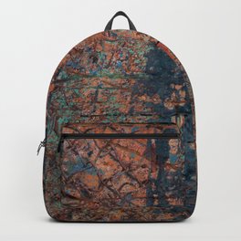 Abstract multicolor grunge background with abstract colored texture. Various color pattern elements. Old vintage scratches, stain, paint splats, brush strokes, dots, spots. Weathered wall background Backpack