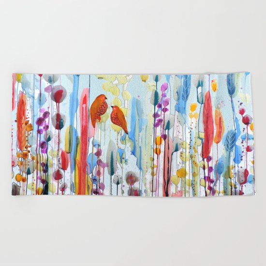 ask me Beach Towel