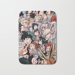 My Hero Academia Bath Mats For Any Bathroom Decor Style Society6