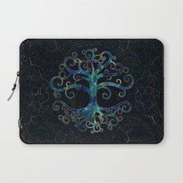 Tree of life Marble and Gold Laptop Sleeve