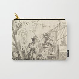 Grisaille Chinoiserie Carry-All Pouch | Chinese, Photo, Antique, Chinoiserie, French 