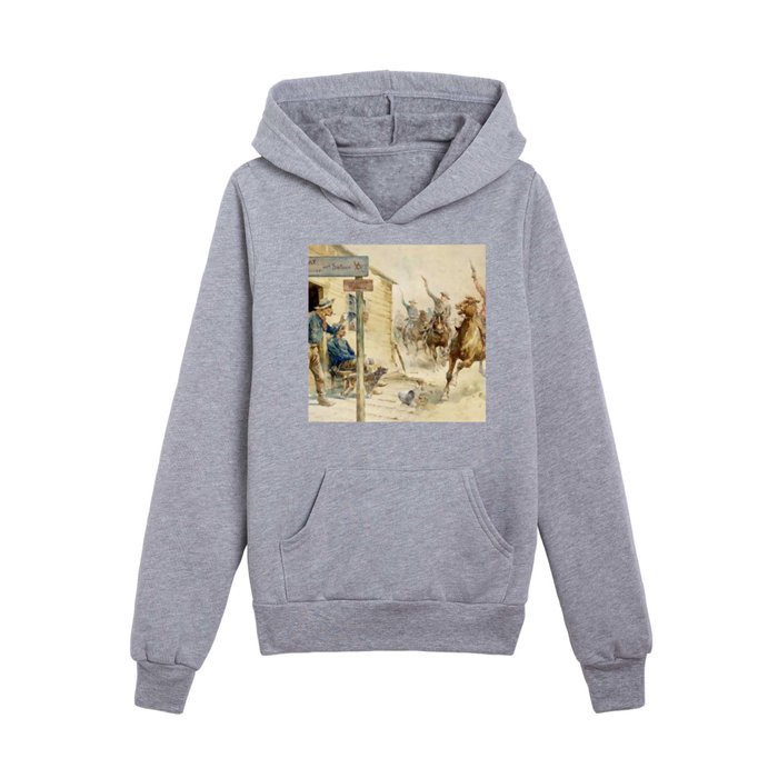 Western pullover hoodies best sale