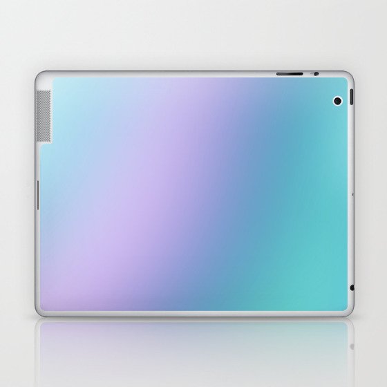 Blue Ombre Laptop & iPad Skin