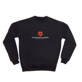 Iceland School of Energy – Black Crewneck Sweatshirt