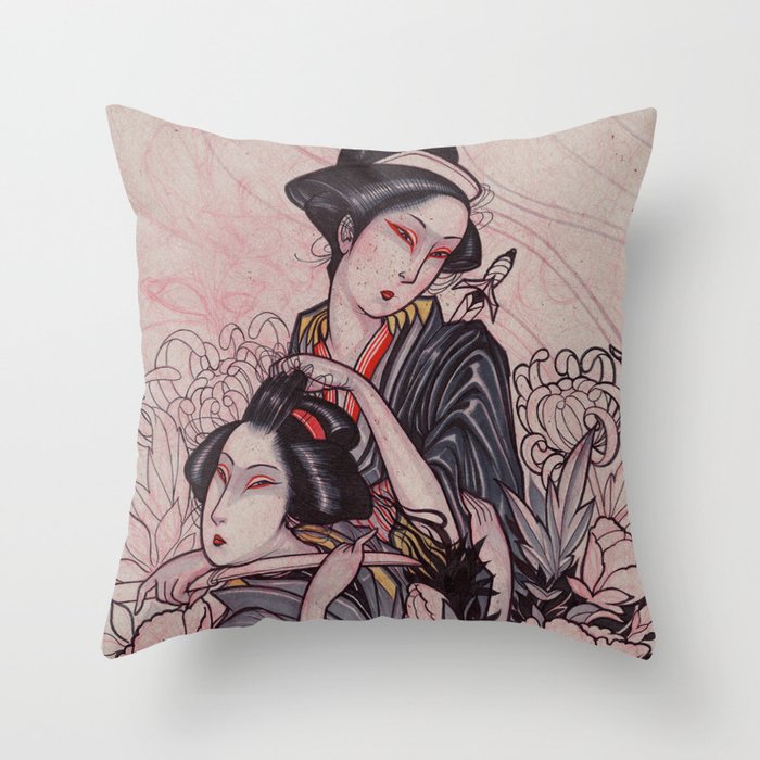 Society6 online throw pillows