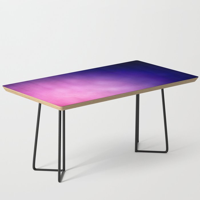 Pink and Purple Abstract Coffee Table