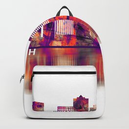 Raleigh North Carolina Skyline Backpack | Architecture, Digital, America, Buildings, Raleigh, North, Skyscrapers, Landscape, Carolina, Colorful 