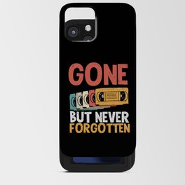 Gone But Never Forgotten Video Tapes iPhone Card Case