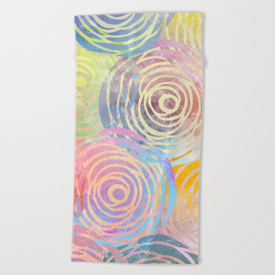 Summer Pattern Beach Towel