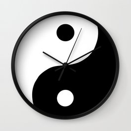 Qi Balance Yin & Yang Wall Clock