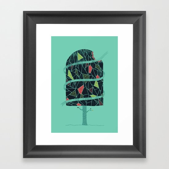 The Winter Tree Framed Art Print