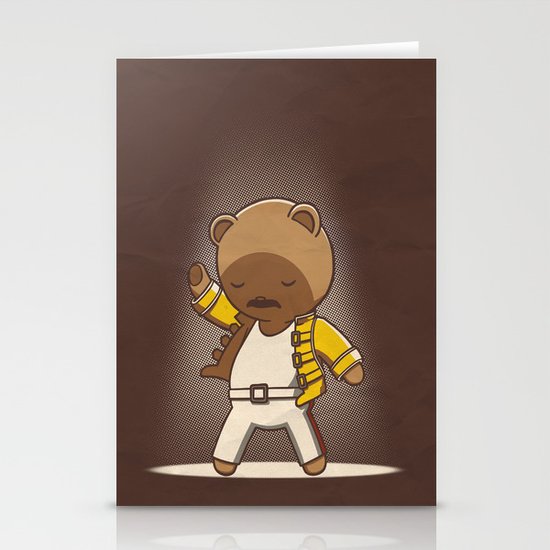 Teddy Mercury Stationery Cards