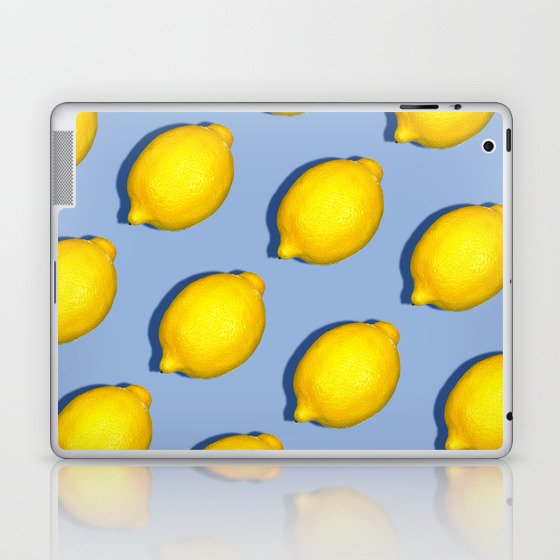 Yellow Lemons Laptop & iPad Skin