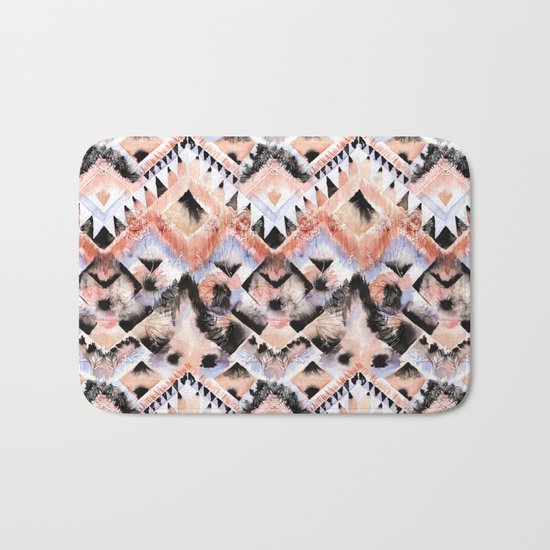 Southwest Floral Bath Mat