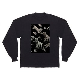 Tigers (Black) | A Sign of Strength and Power Long Sleeve T-shirt