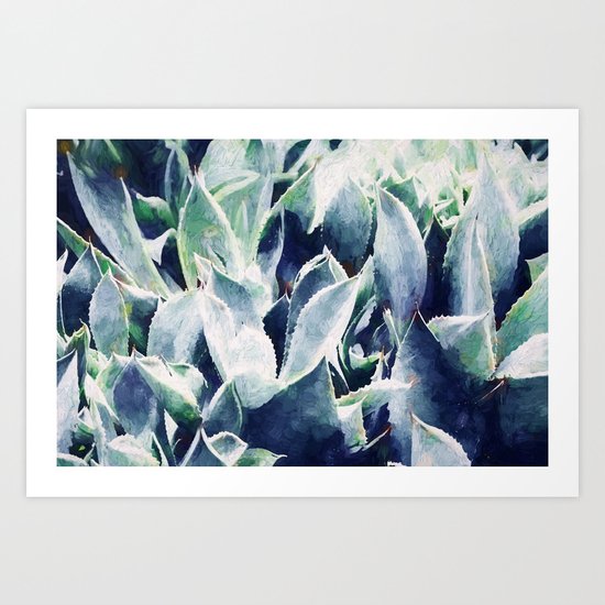 Cactus Garden #society6 #deco3 buyart Art Print