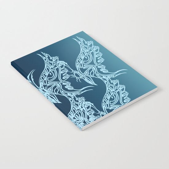 Indian Butterfly Enblem Notebook