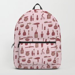 Beauty supplies pattern Backpack