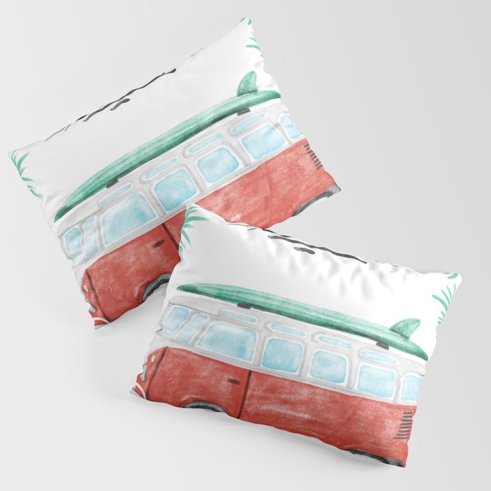 Surf Vibes Pillow Sham