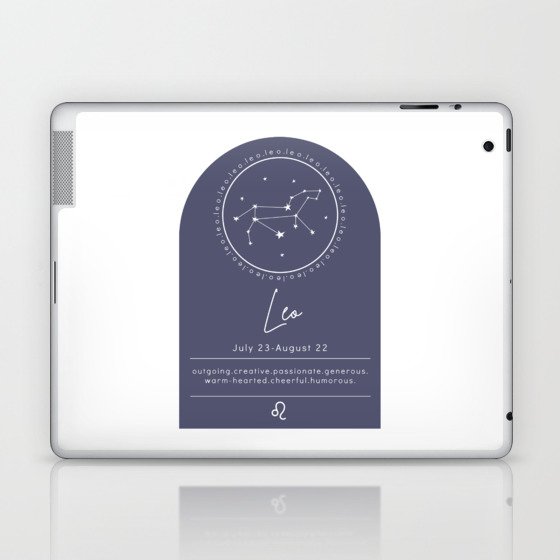 Leo | Zodiac Laptop & iPad Skin