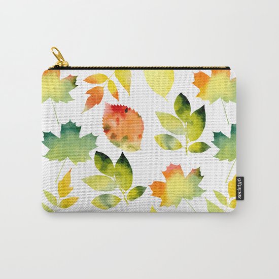 Leaf fall Carry-All Pouch