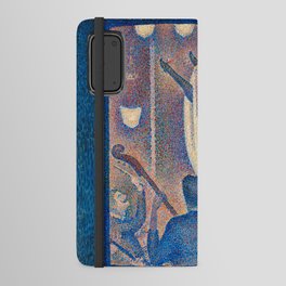 Le Chahut, The Can-Can by Georges Seurat Android Wallet Case