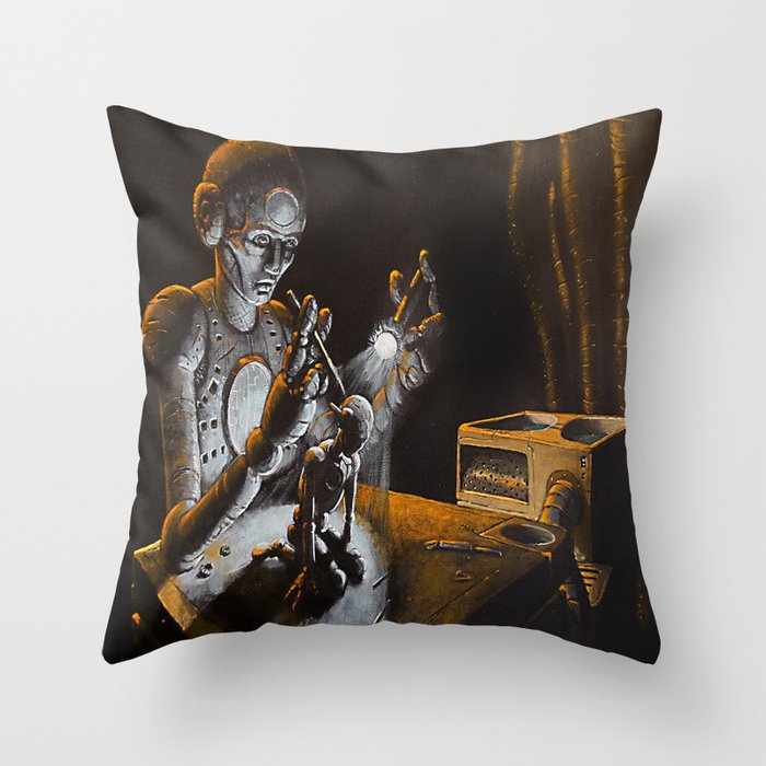 The Machinist Throw Pillow